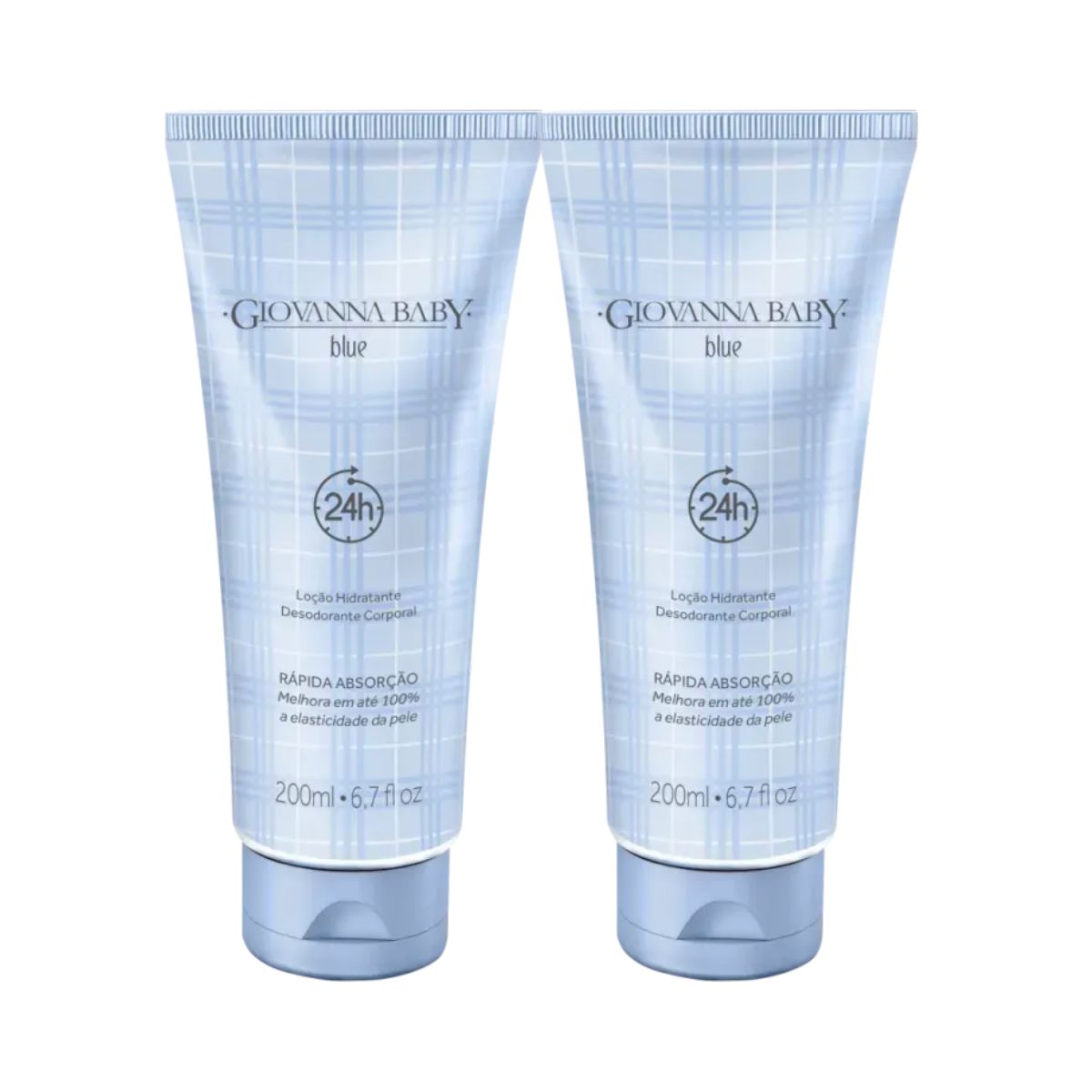 KIT GIOVANNA BABY 2 LOÇOES HIDRATANTE CORPORAL BLUE 200ML
