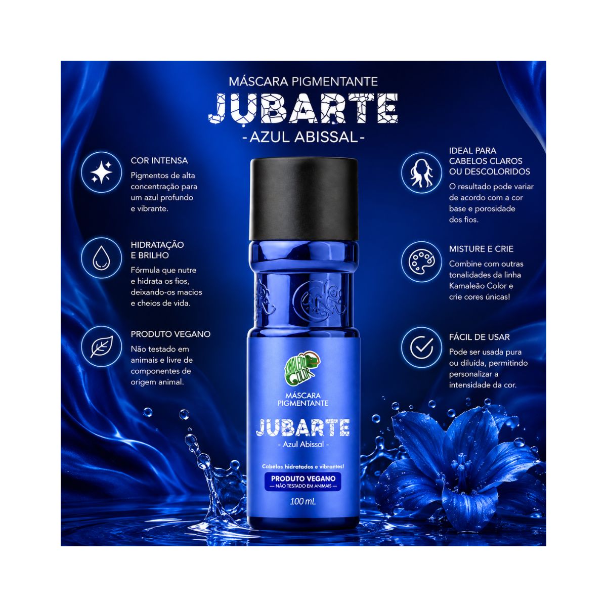 MÁSCARA PIGMENTANTE JUBARTE 100 ML