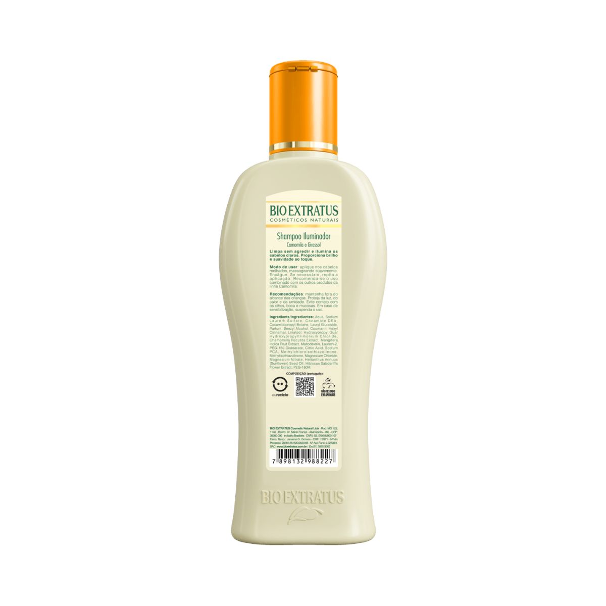 SHAMPOO CAMOMILA BIO EXTRATUS 250ML