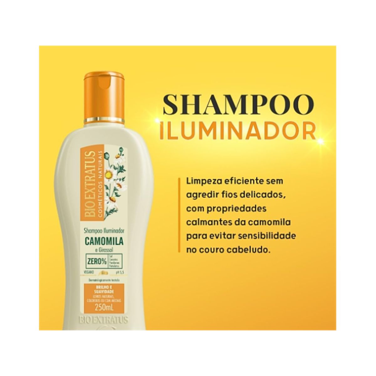 SHAMPOO CAMOMILA BIO EXTRATUS 250ML