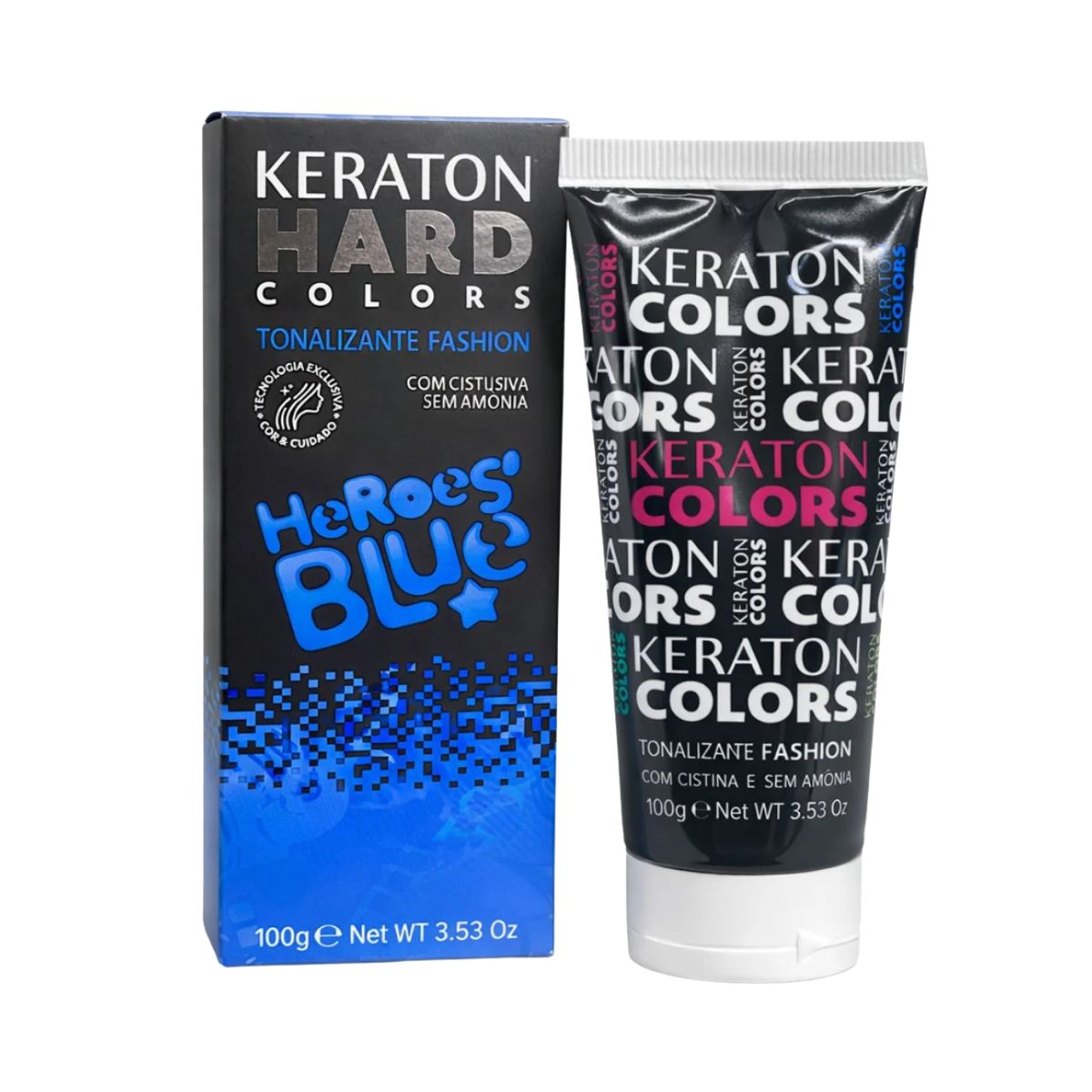 TONALIZANTE KERATON HARD HEROES BLUE KERT 100G
