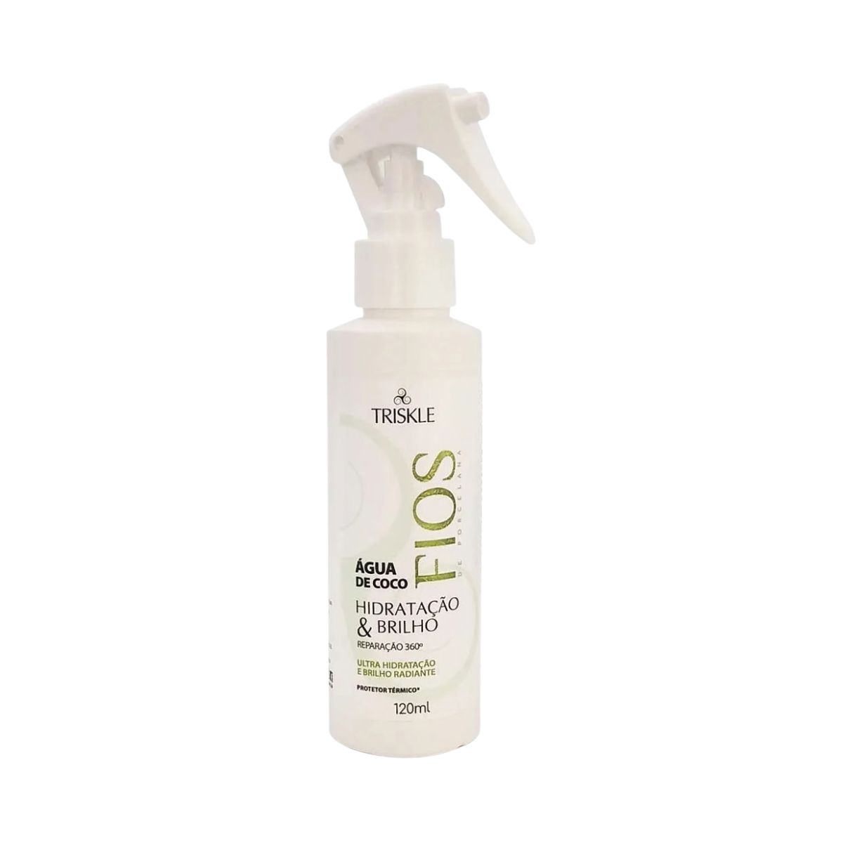 SPRAY ÁGUA DE COCO FIOS HIDRATAÇÃO E BRILHO TRISKLE120ML