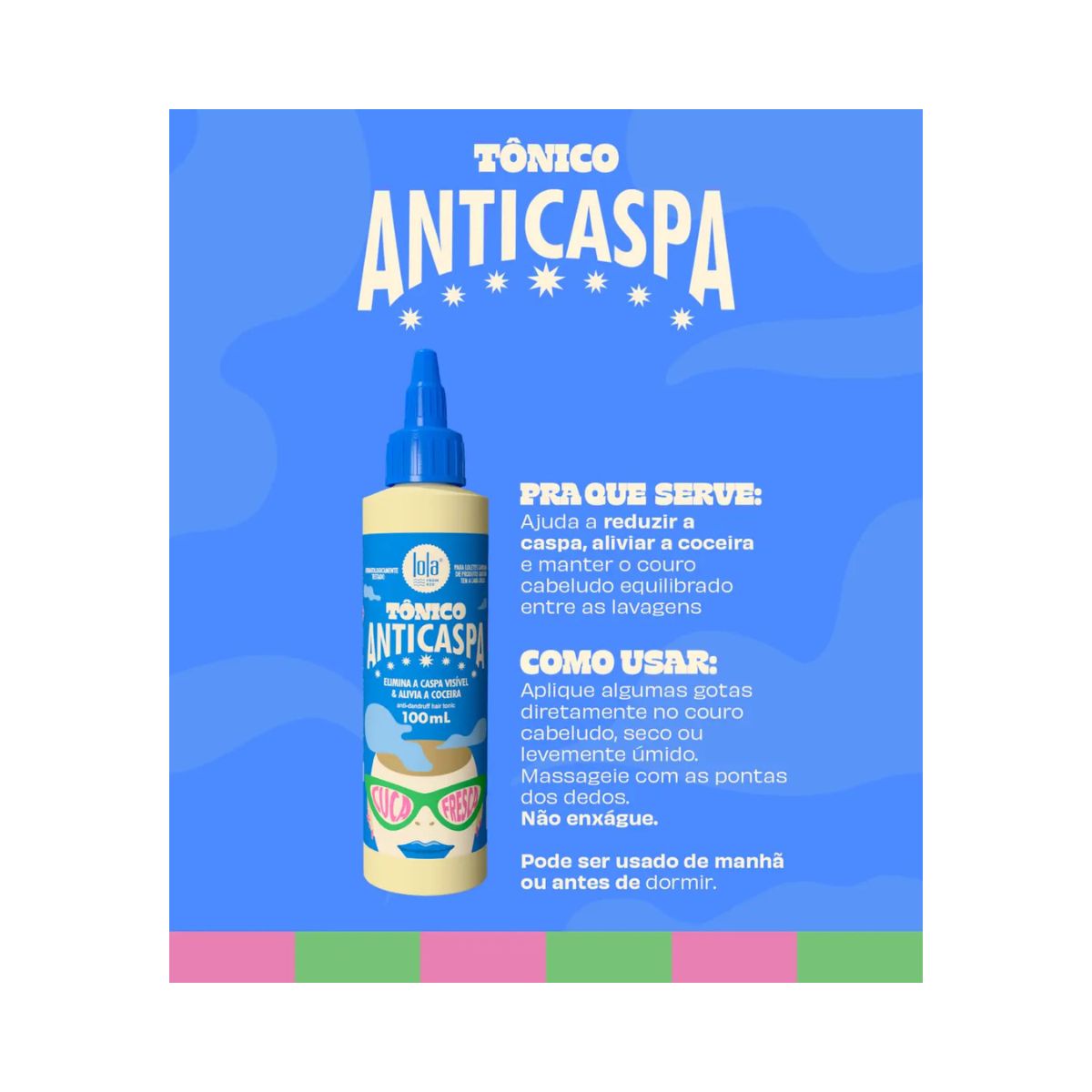 TONICO CUCA FRESCA LOLA COSMETICS 100ML