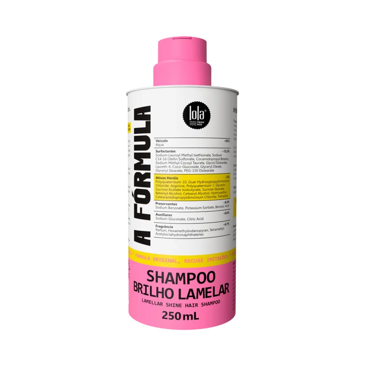 SHAMPOO A FORMULA LOLA COSMETICS 250 ML