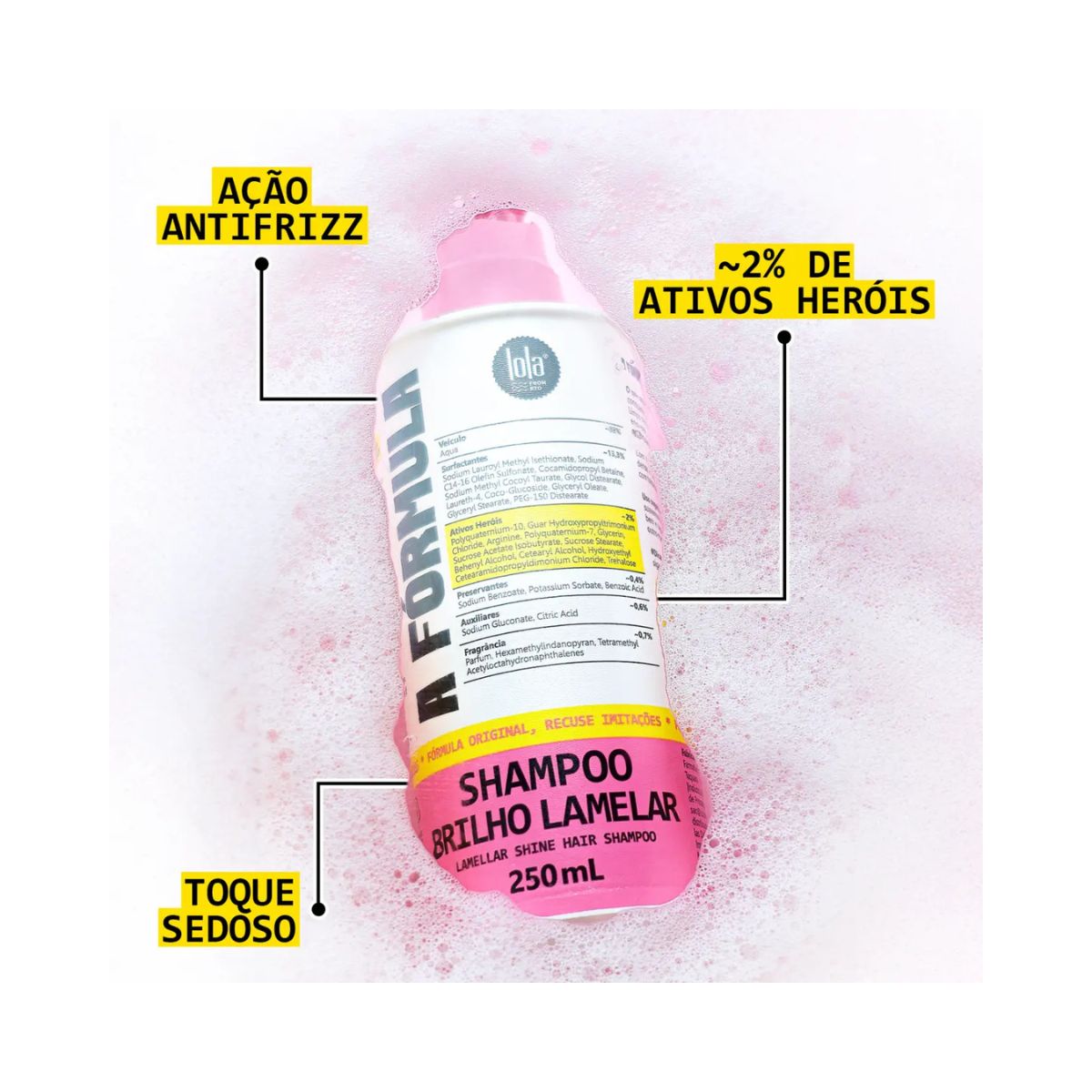SHAMPOO A FORMULA LOLA COSMETICS 250 ML
