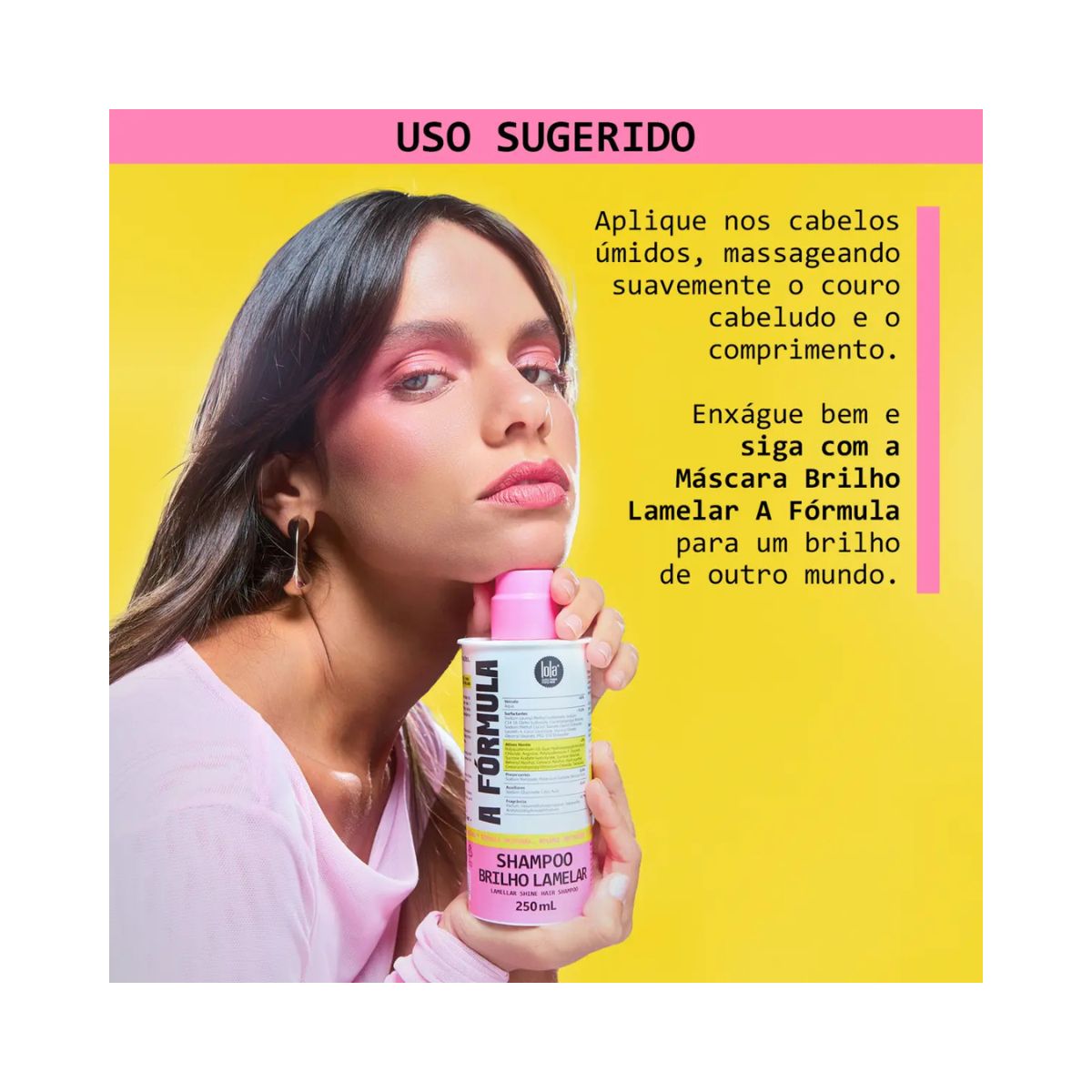 SHAMPOO A FORMULA LOLA COSMETICS 250 ML