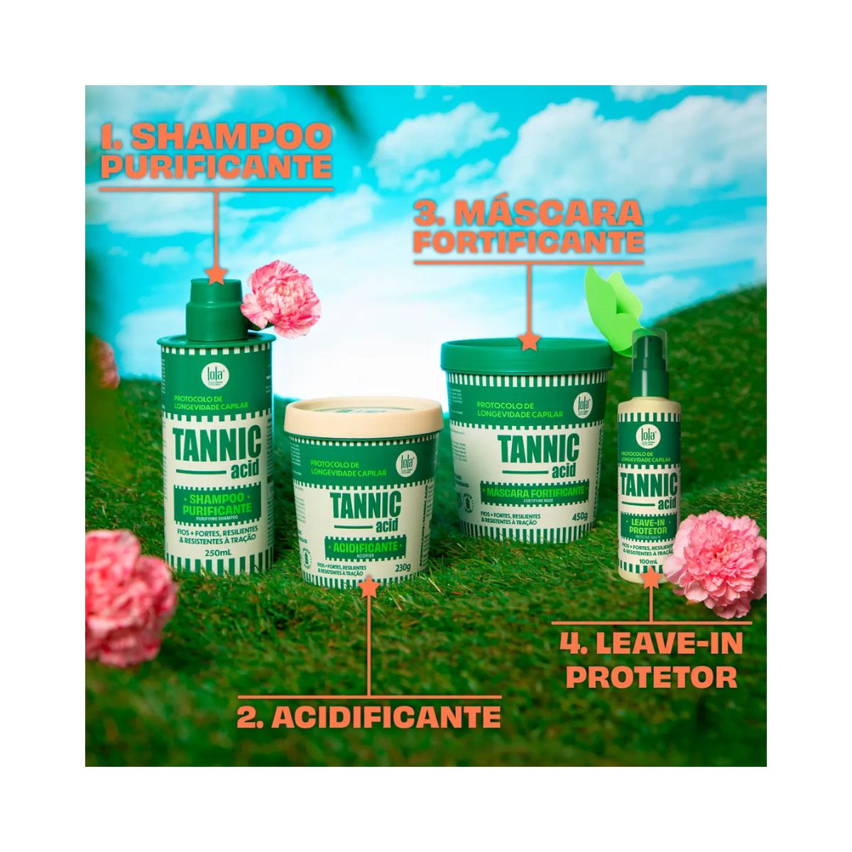 LEAVE-IN TANNIC ACID LOLA COSMETICS 100 ML