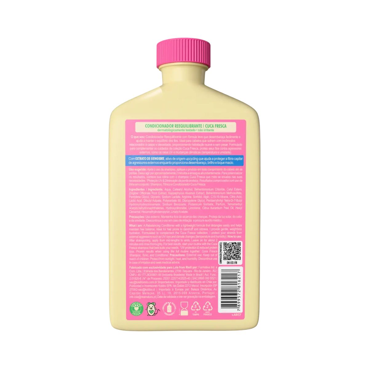 CONDICIONADOR CUCA FRESCA LOLA COSMETICS 250G