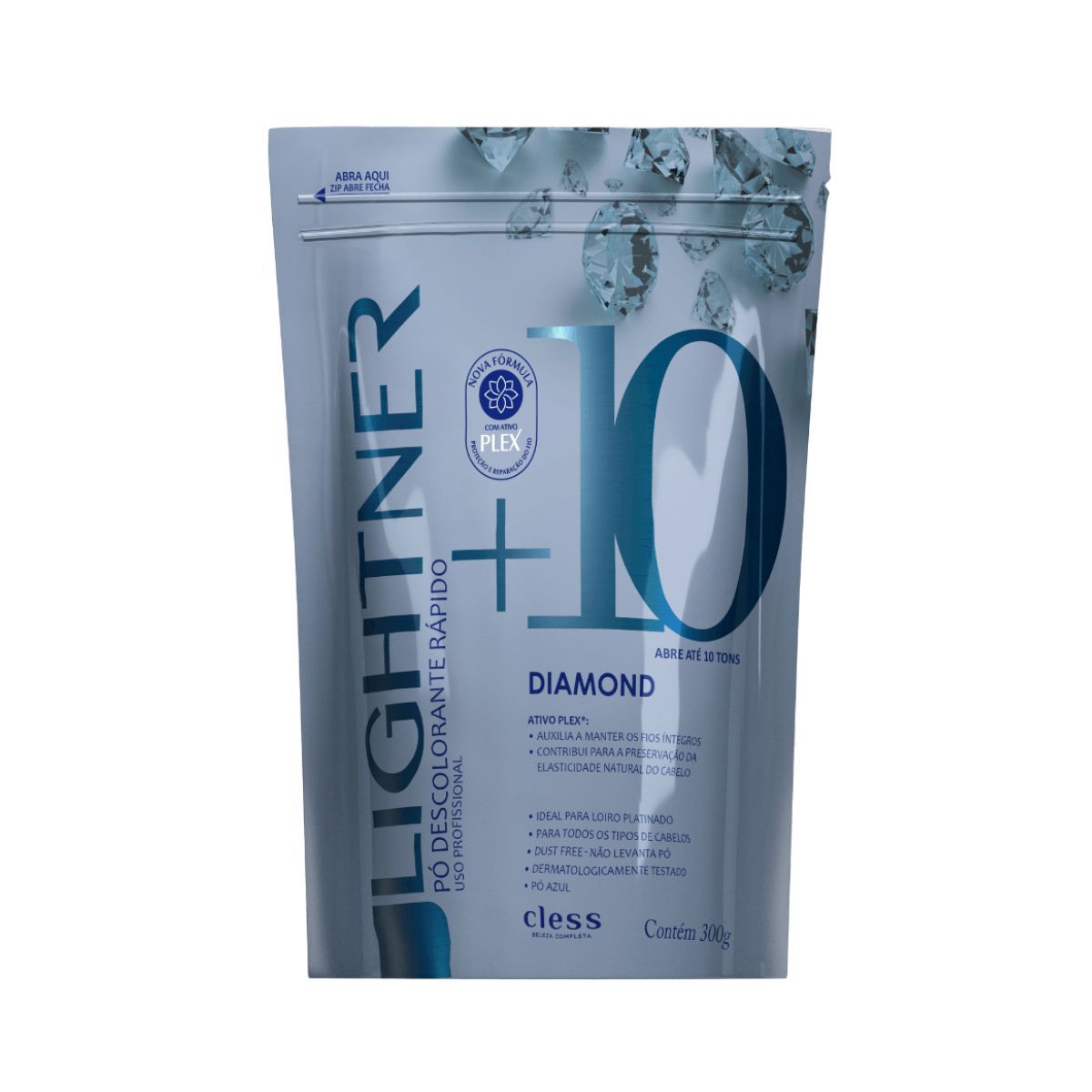 KIT CLESS 2 PÓS DESCOLORANTES LIGHTNER DIAMOND 300G