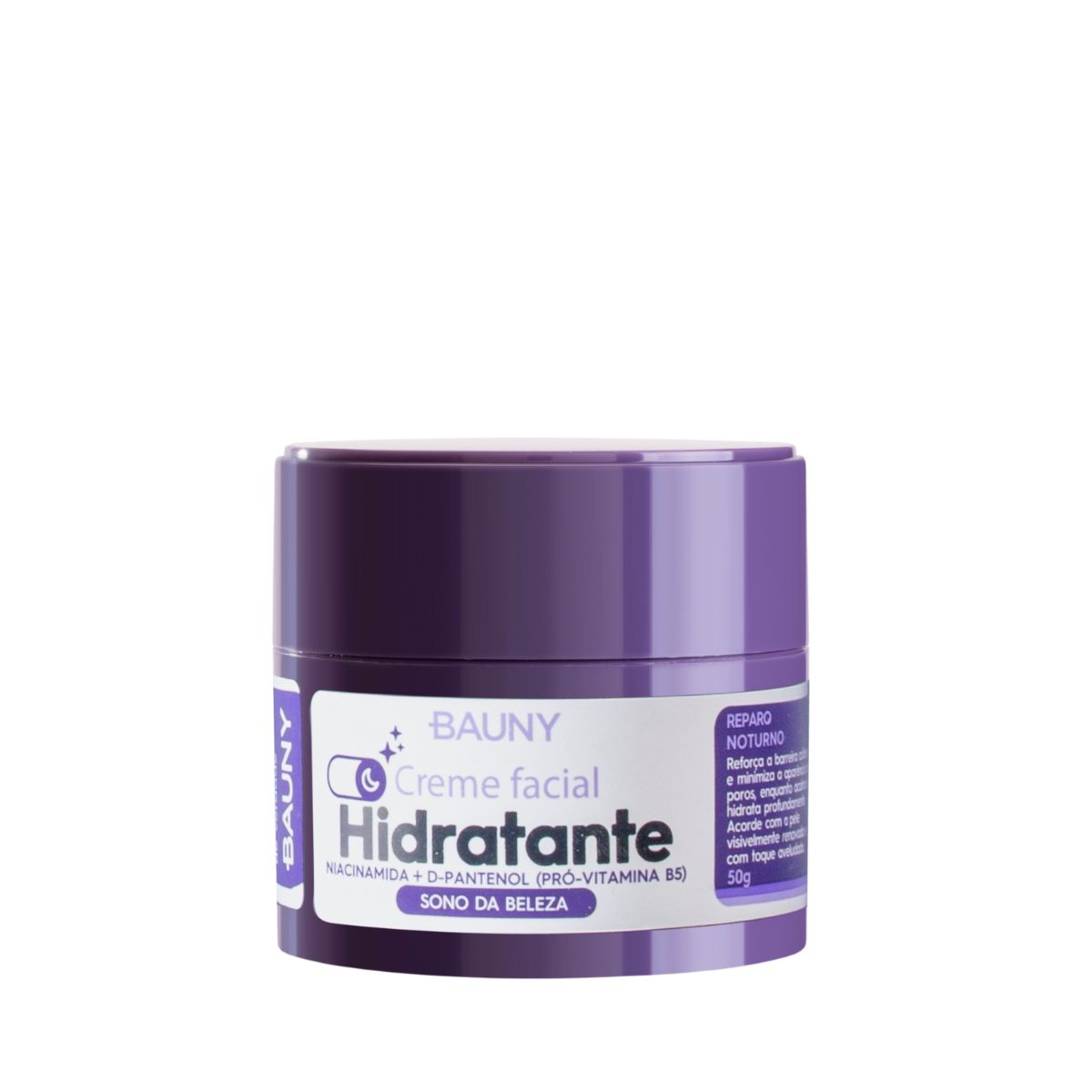 HIDRAT FACIAL NOTURNO BAUNY 50G