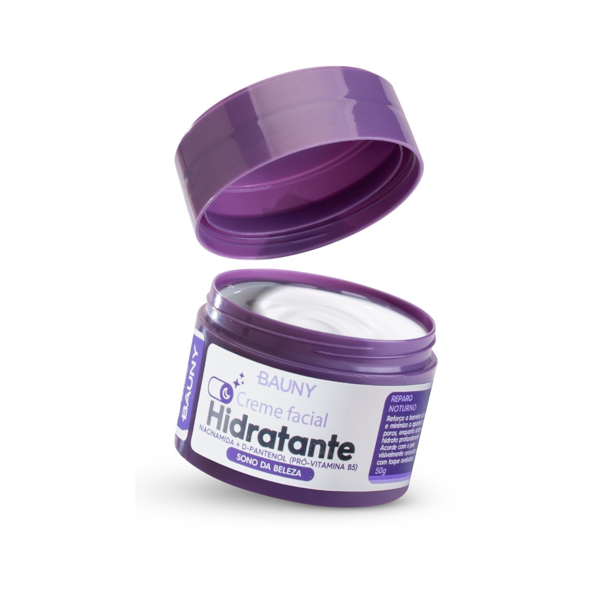 HIDRAT FACIAL NOTURNO BAUNY 50G