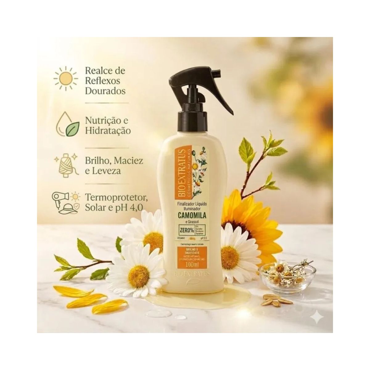 SPRAY FINALIZADOR CAMOMILA BIO EXTRATUS 100ML