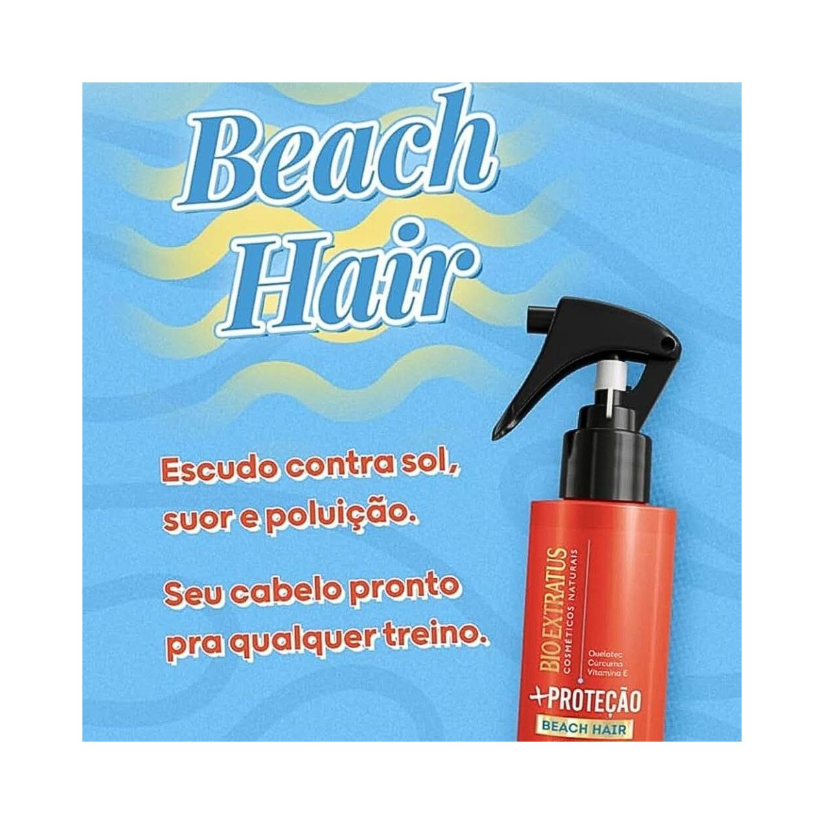 SPRAY FINALIZADOR BEACH MAIS PROTEÇÃO BIO EXTRATUS 100ML