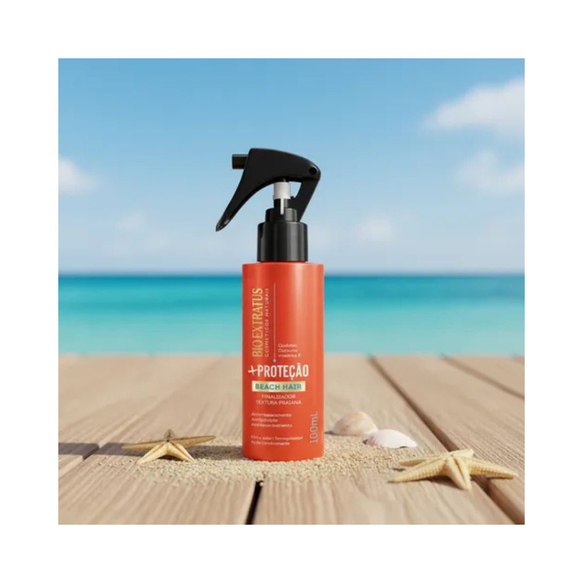 SPRAY FINALIZADOR BEACH MAIS PROTEÇÃO BIO EXTRATUS 100ML