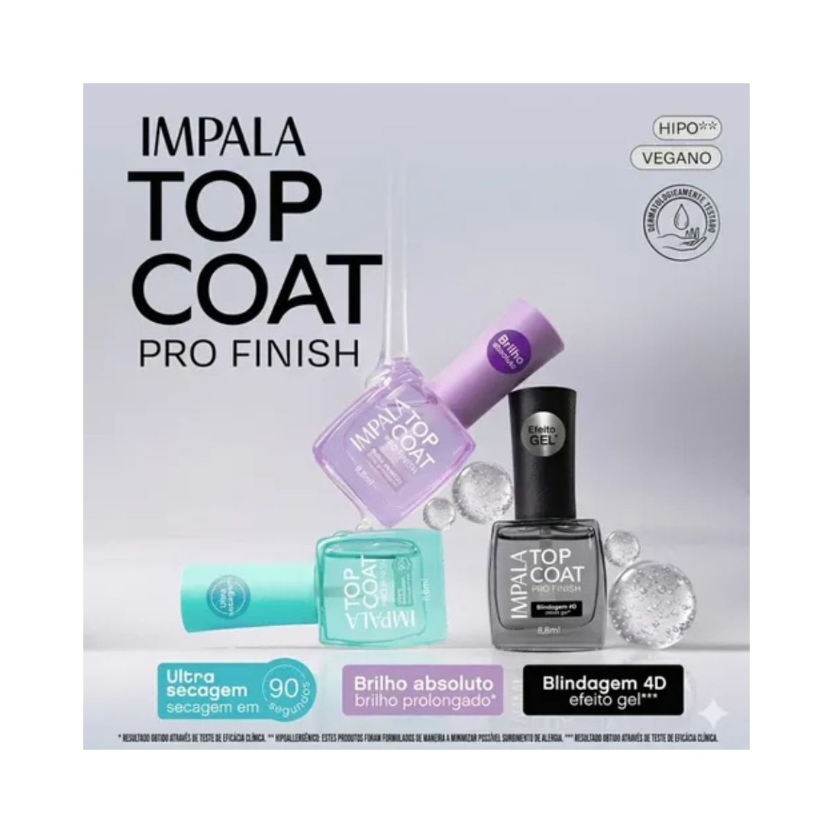 TOP COAT PRO FINISH BLINDAGEM 4D IMPALA 8,8ML