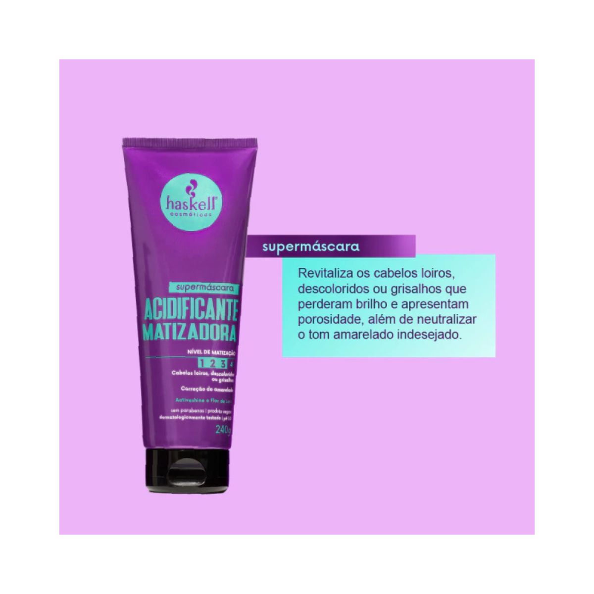 MASCARA ACIDIFICANTE MATIZADORA HASKELL 240G