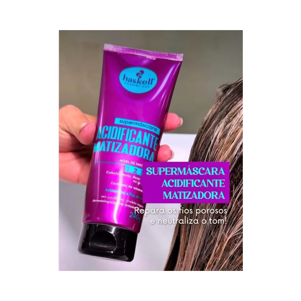 MASCARA ACIDIFICANTE MATIZADORA HASKELL 240G