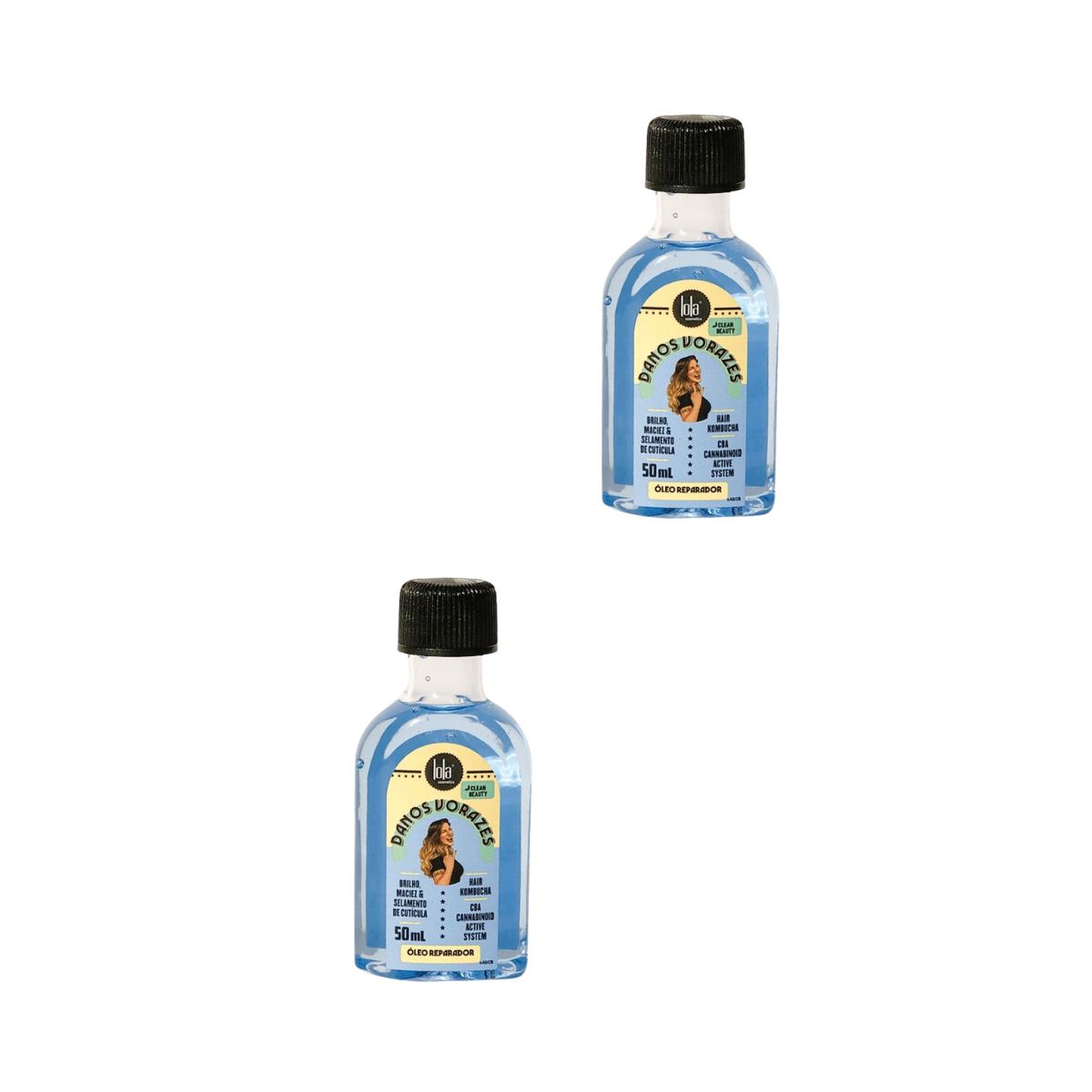 KIT LOLA 2 ÓLEOS DANOS VORAZES 50ML