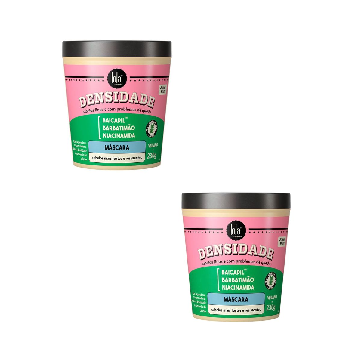KIT LOLA 2 MÁSCARAS DENSIDADE 230G