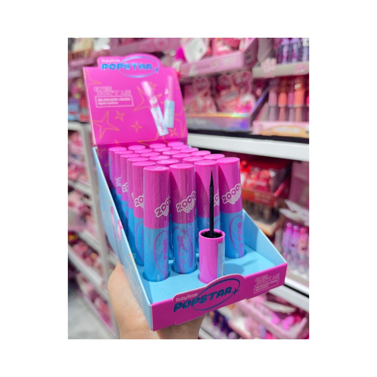 DELINEADOR LIQ RUBY ROSE POPSTAR HB-E2101