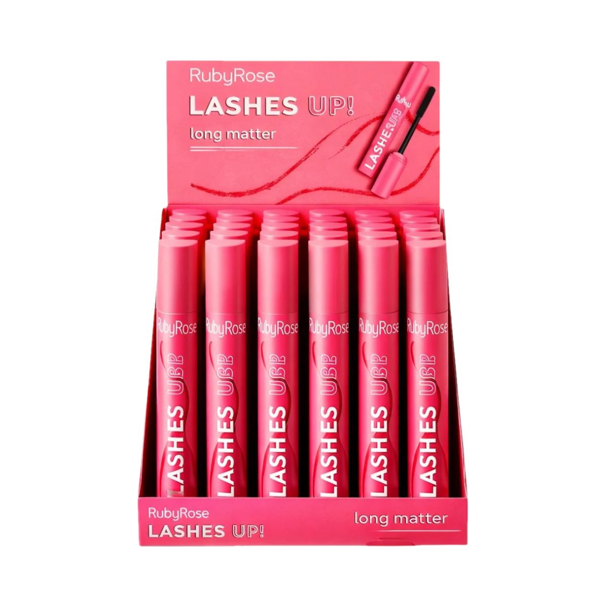 MASC CILIOS RUBY ROSE LASHES UP HB-E2006