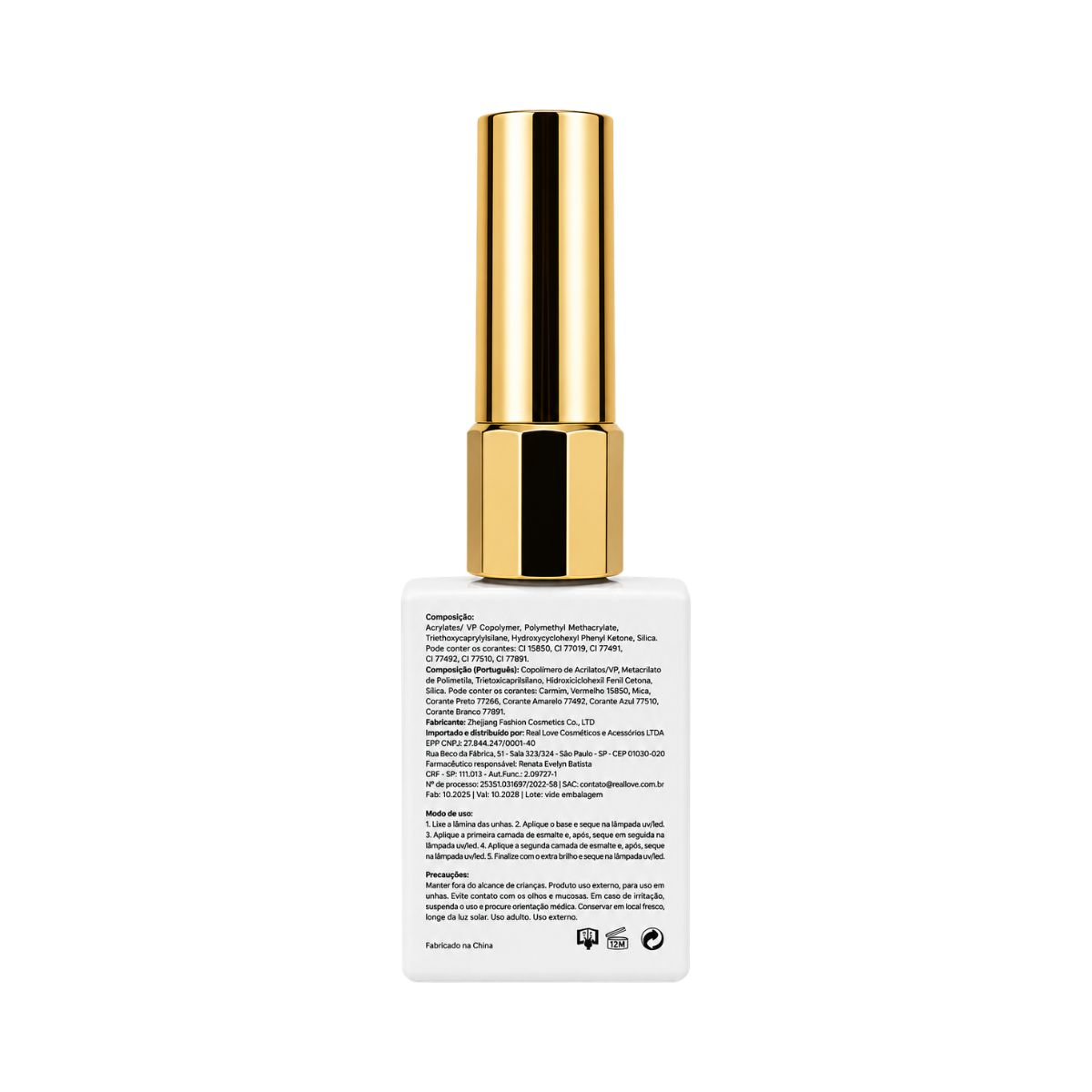 ESMALTE REAL LOVE BY MANICURE SINCERA GEL NR-01-018