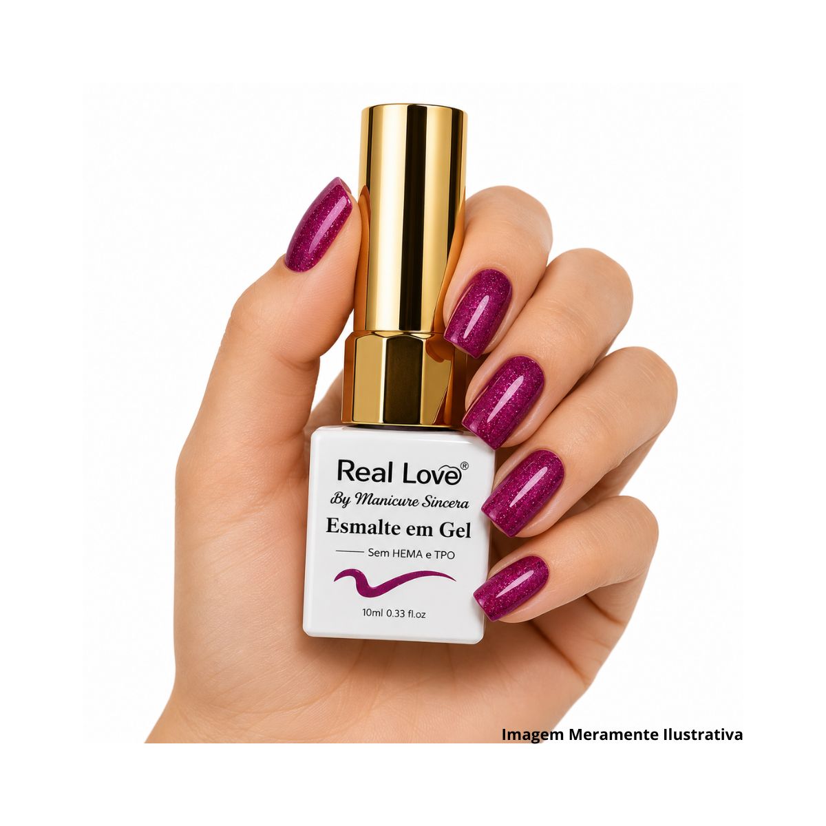 ESMALTE REAL LOVE BY MANICURE SINCERA GEL NR-01-030