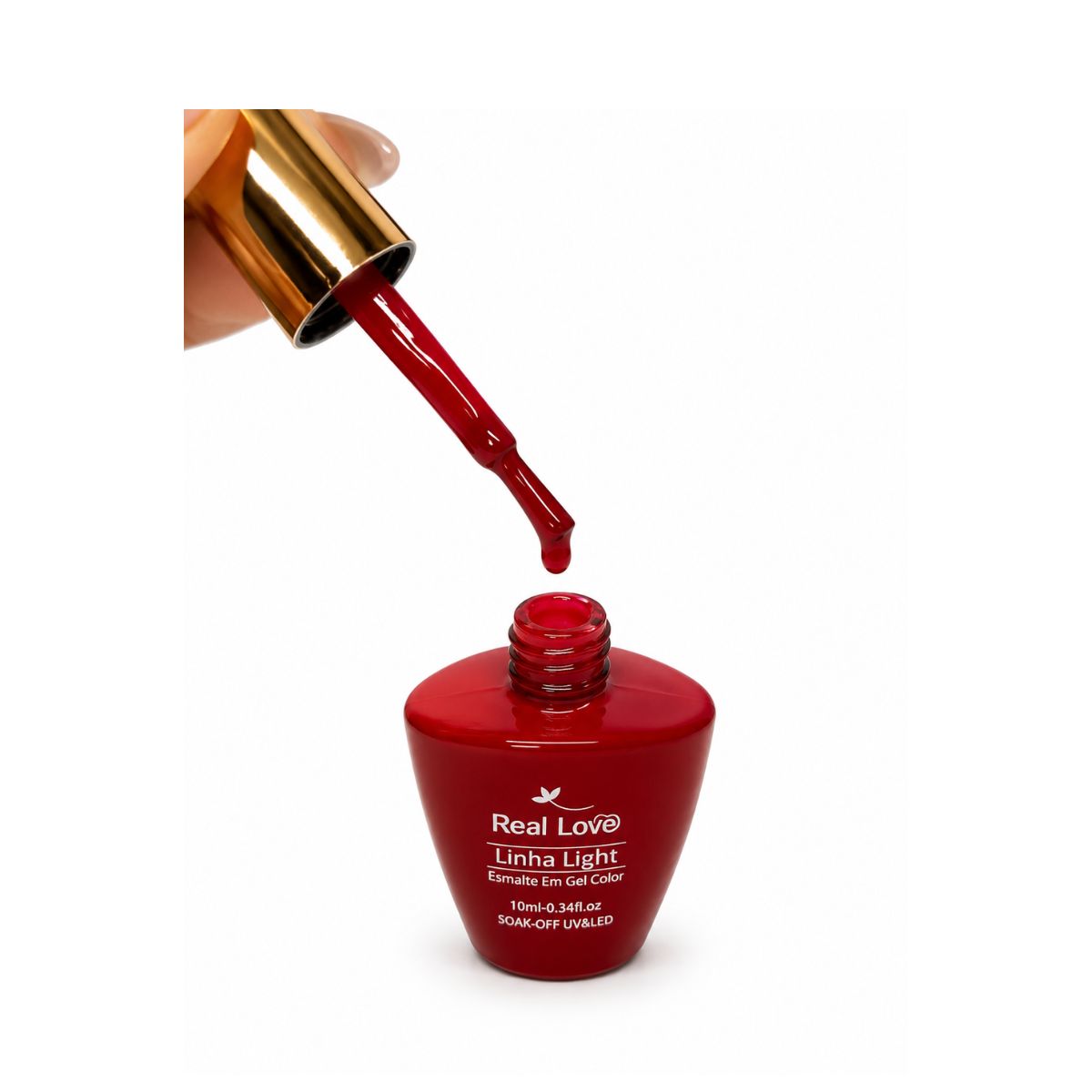 ESMALTE EM GEL REAL LOVE LINHA LIGHT 10ML LTKIT-G-02