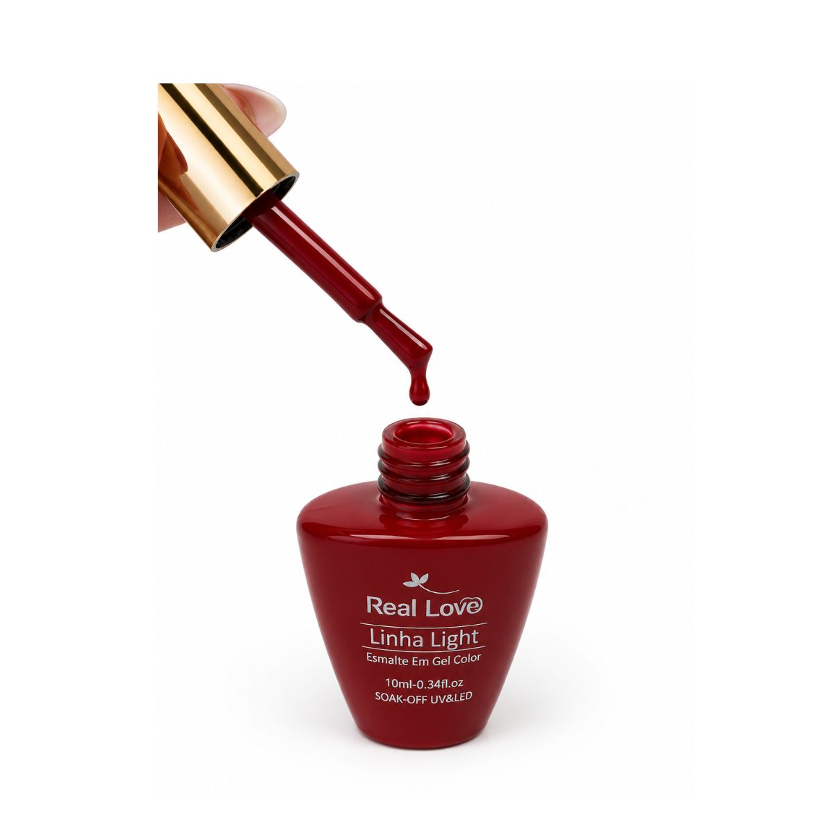 ESMALTE EM GEL REAL LOVE LINHA LIGHT 10ML LTKIT-G-03