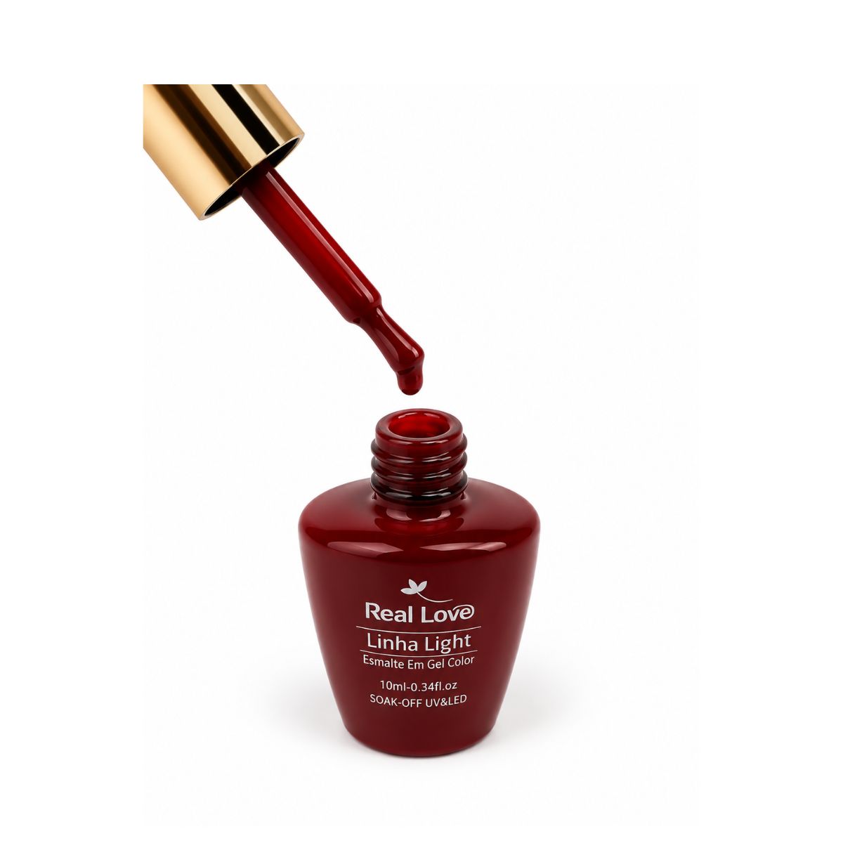 ESMALTE EM GEL REAL LOVE LINHA LIGHT 10ML LTKIT-G-04
