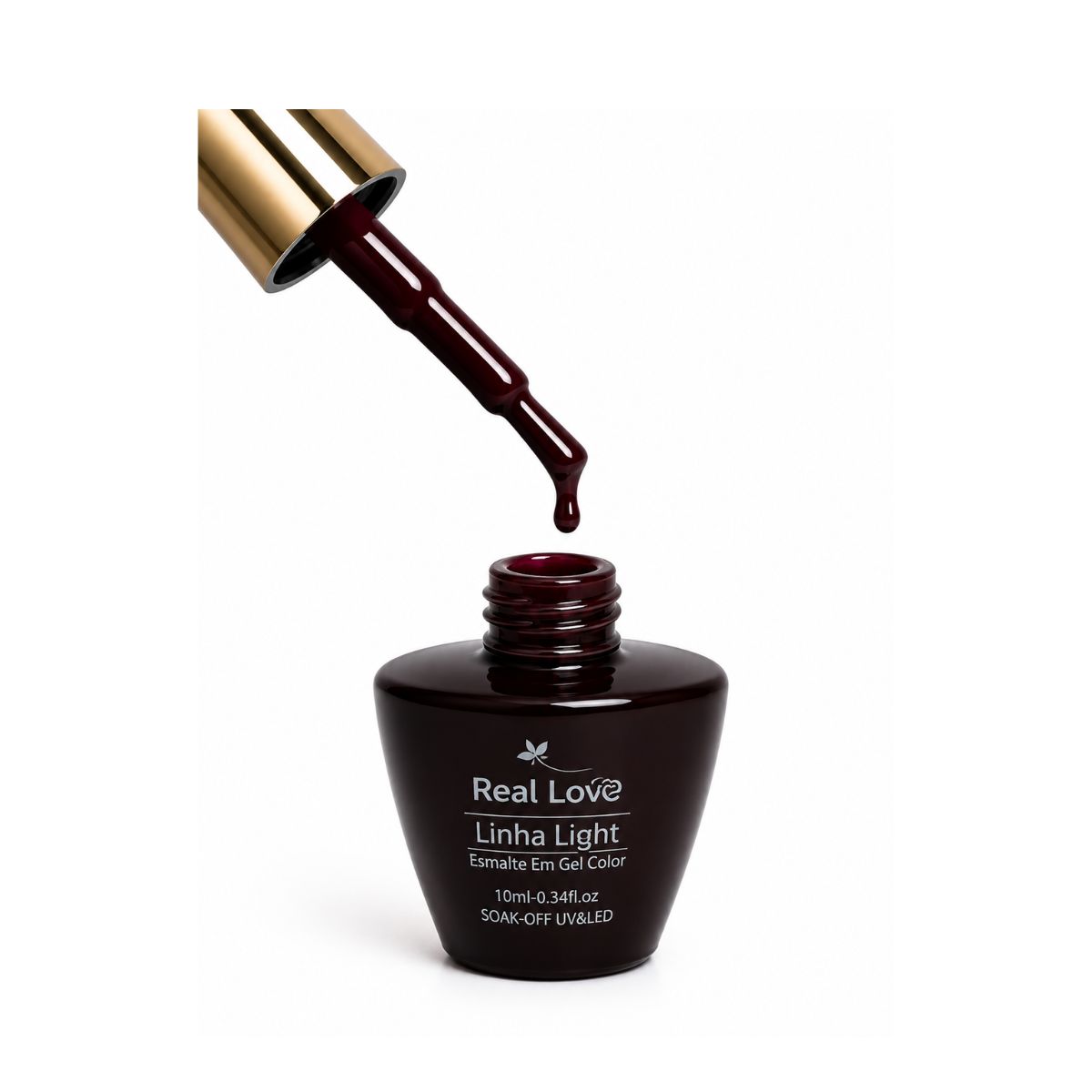 ESMALTE EM GEL REAL LOVE LINHA LIGHT 10ML LTKIT-G-06