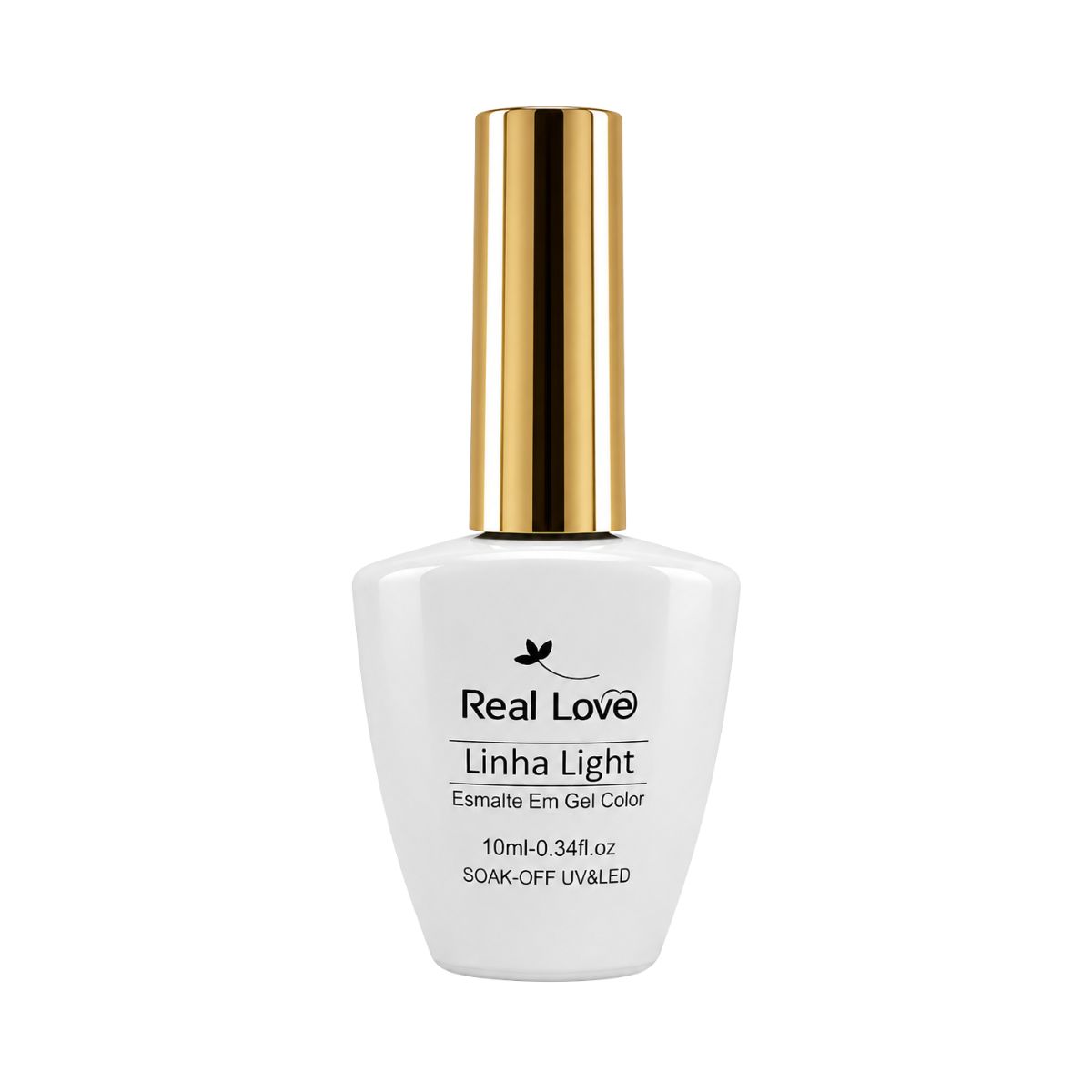ESMALTE EM GEL REAL LOVE LINHA LIGHT 10ML LTKIT-H-01