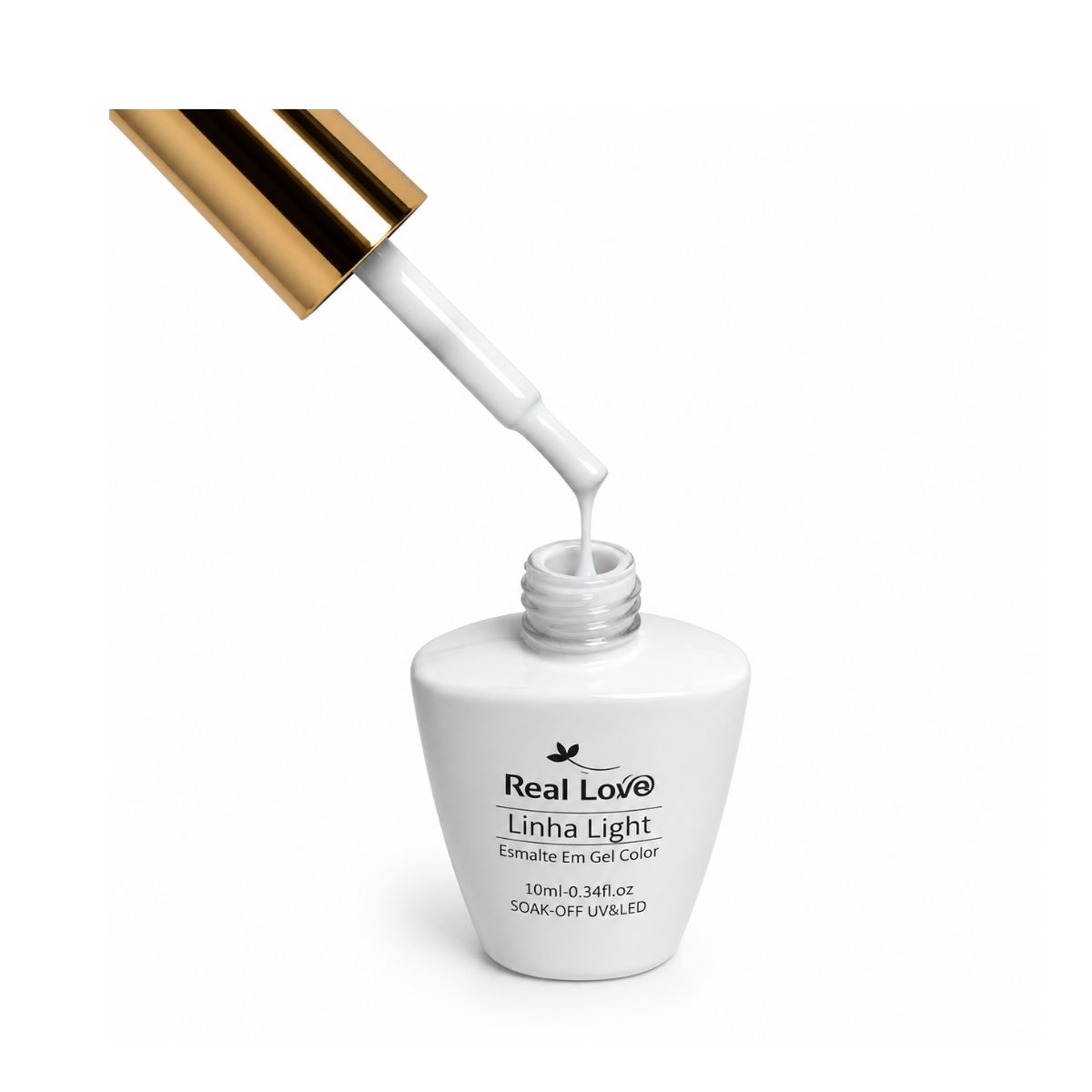 ESMALTE EM GEL REAL LOVE LINHA LIGHT 10ML LTKIT-H-01