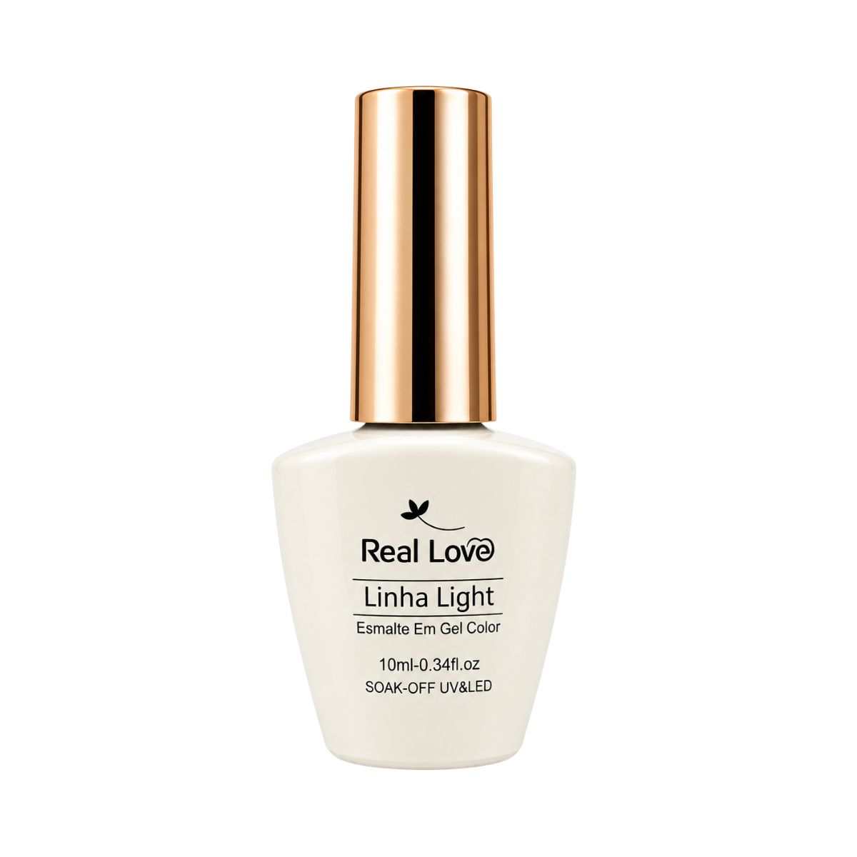 ESMALTE EM GEL REAL LOVE LINHA LIGHT 10ML LTKIT-H-03