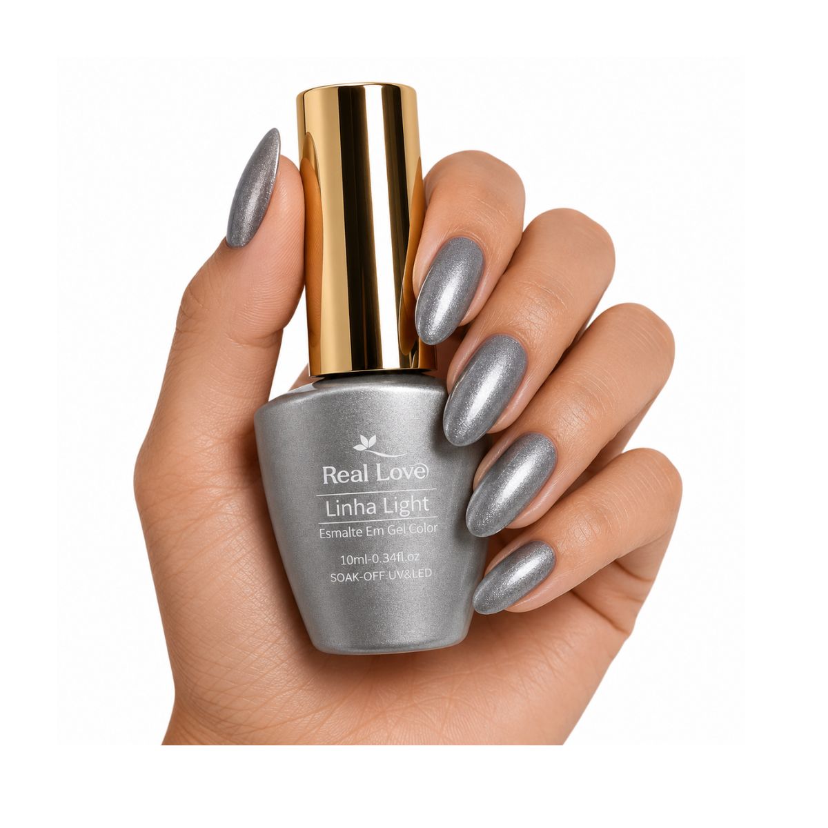 ESMALTE EM GEL REAL LOVE LINHA LIGHT 10ML LTKIT-F-01