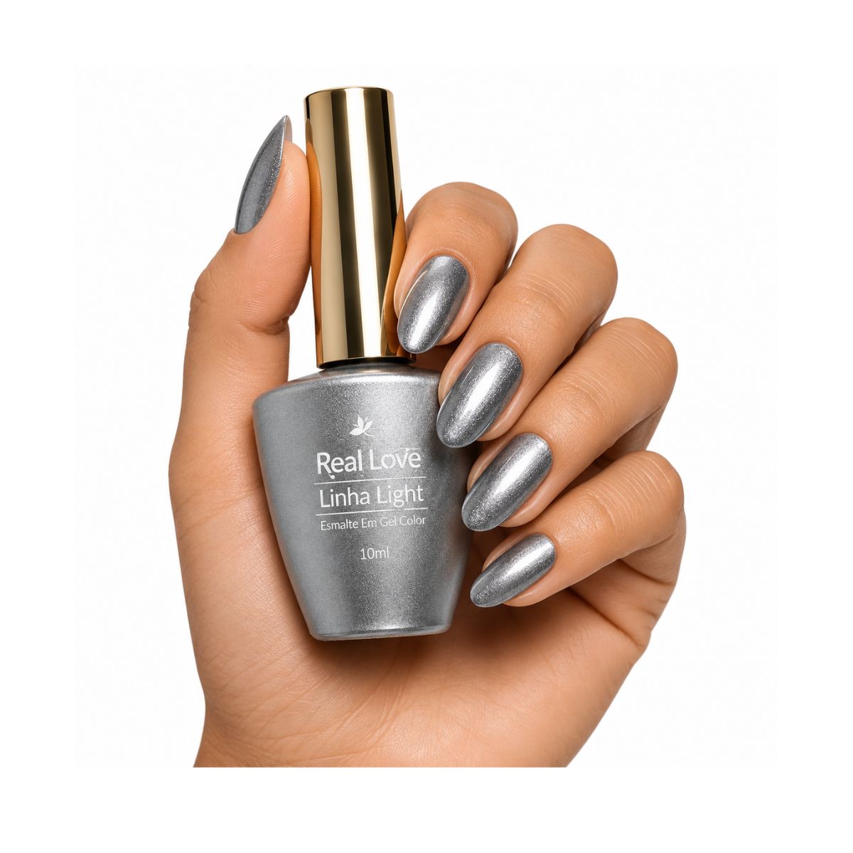ESMALTE EM GEL REAL LOVE LINHA LIGHT 10ML LTKIT-F-02