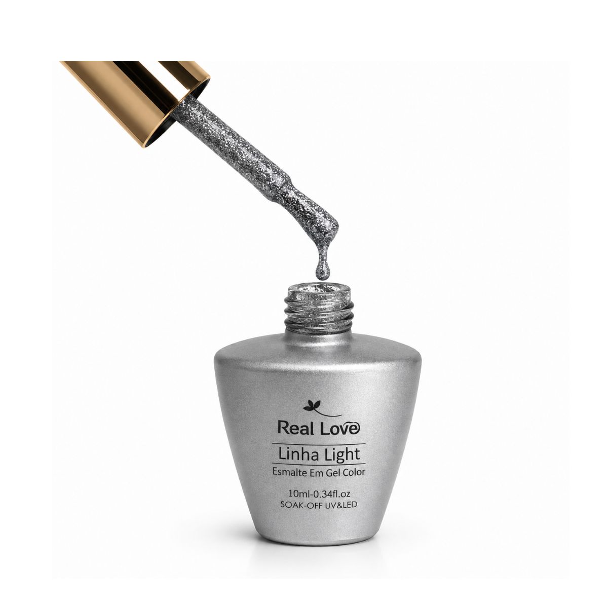 ESMALTE EM GEL REAL LOVE LINHA LIGHT 10ML LTKIT-F-03