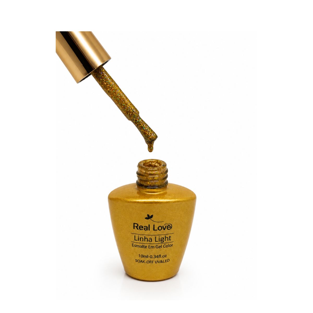 ESMALTE EM GEL REAL LOVE LINHA LIGHT 10ML LTKIT-F-06