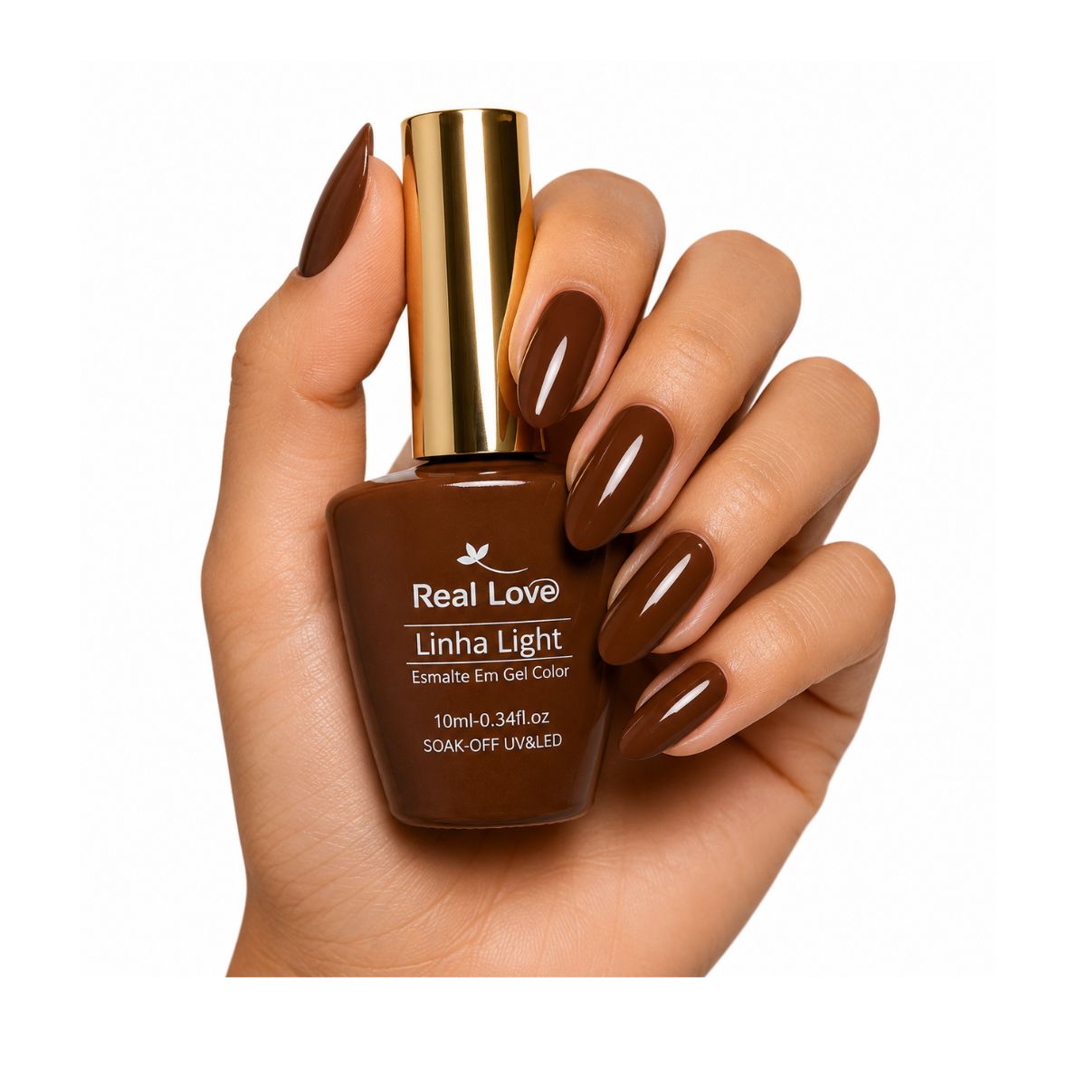 ESMALTE EM GEL REAL LOVE LINHA LIGHT 10ML LTKIT-I-01