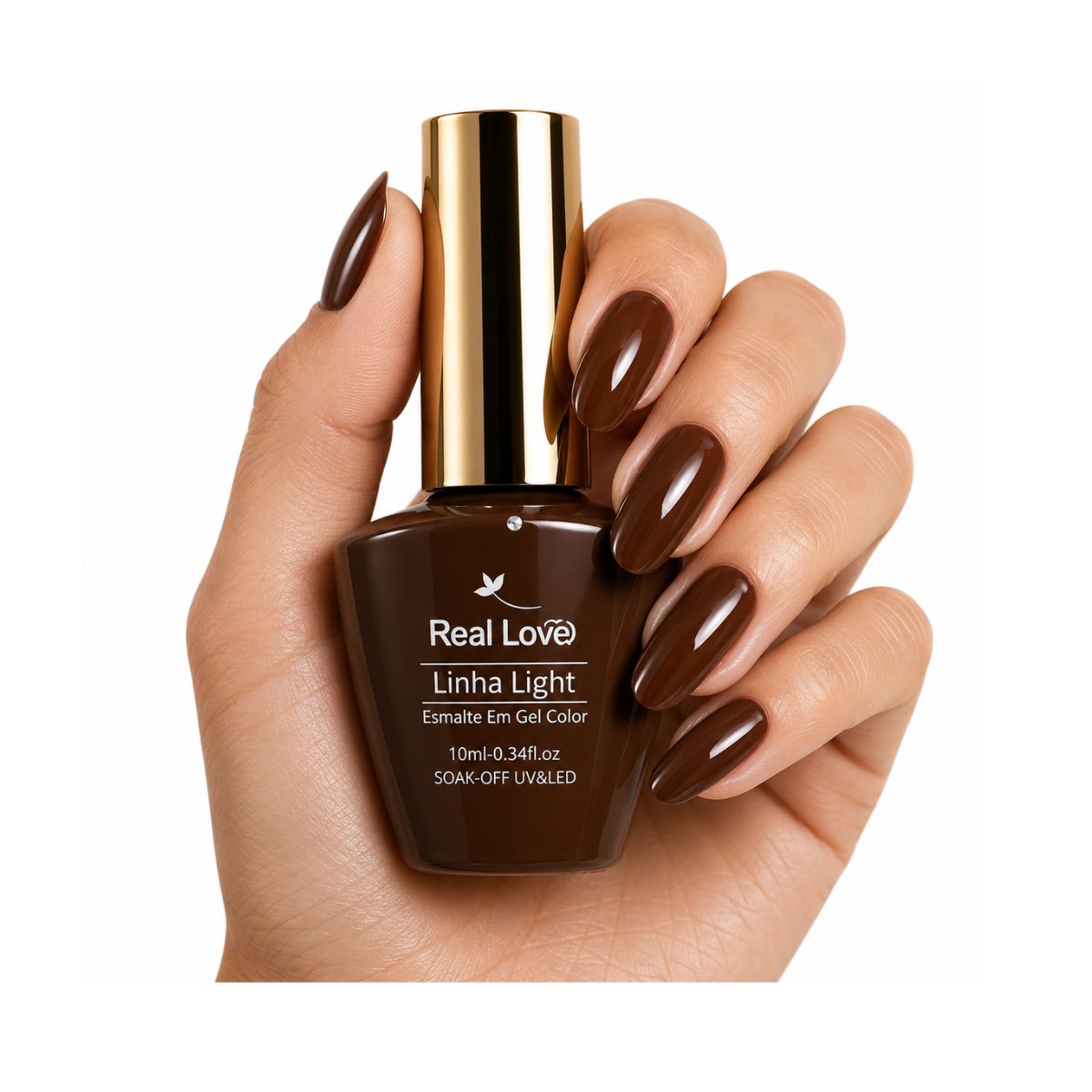 ESMALTE EM GEL REAL LOVE LINHA LIGHT 10ML LTKIT-I-02