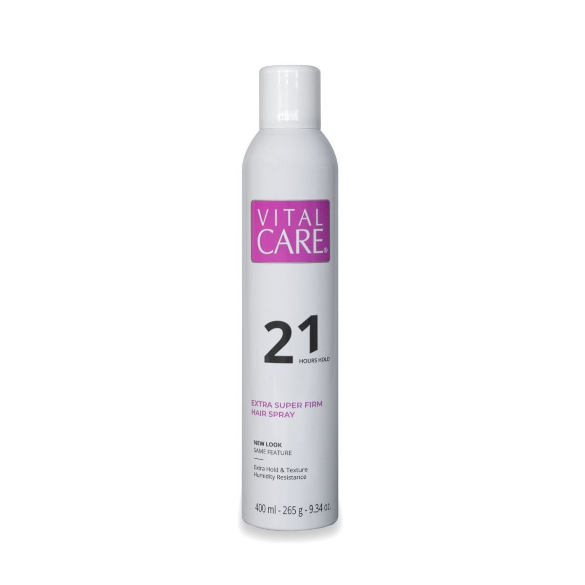 KIT VITAL CARE SPRAY FIXADOR 21H 400ML + ÓLEO DE ARGAN BELLA FEMME 7ML