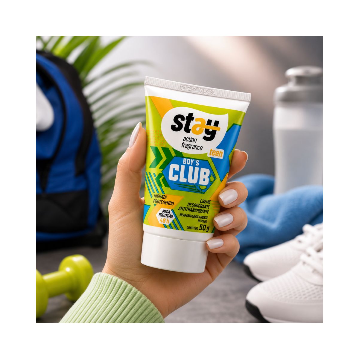 DESODORANTE EM CREME TEEN BOYS CLUB STAY 50G