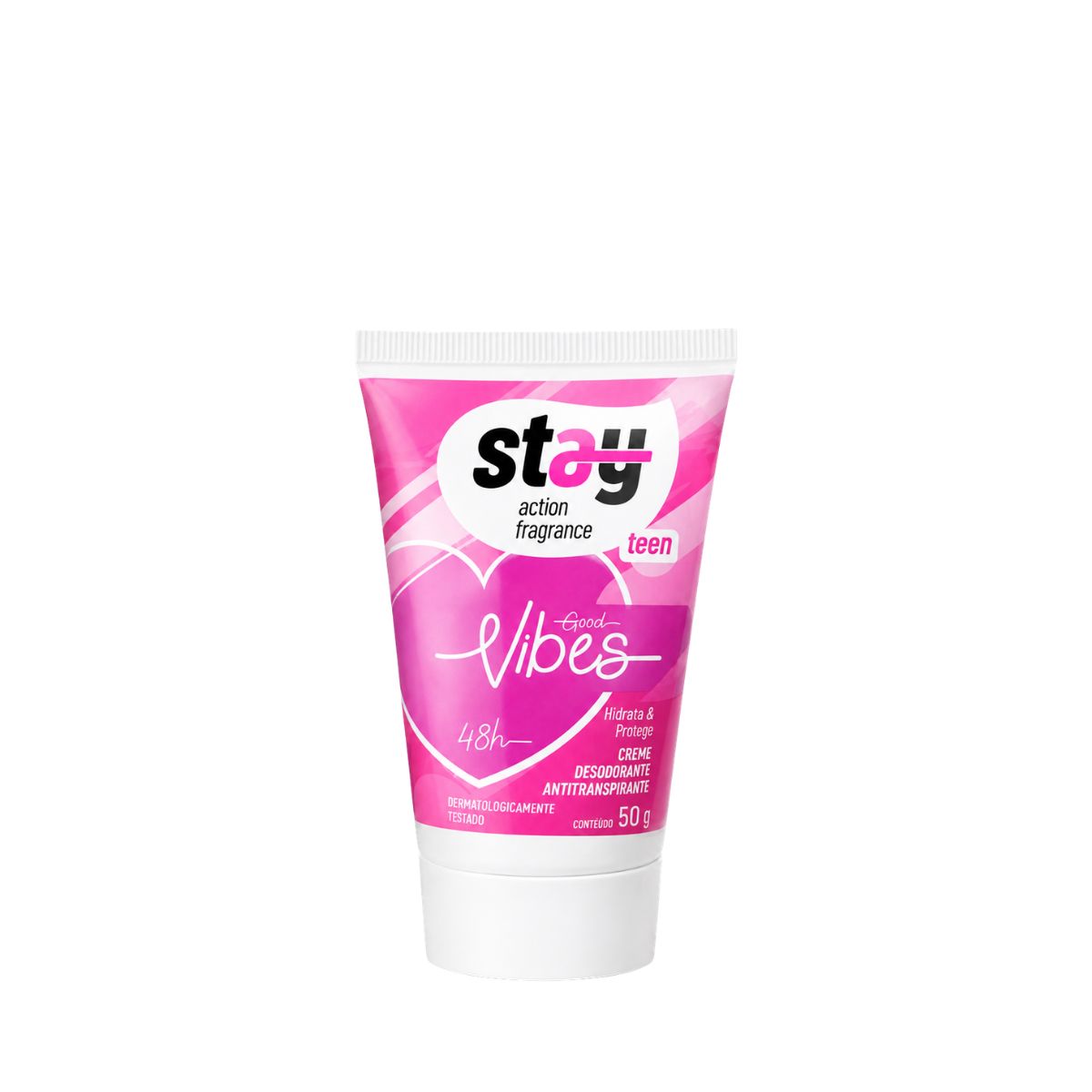 DESODORANTE EM CREME STAY TEEN GOOD VIBES 50G