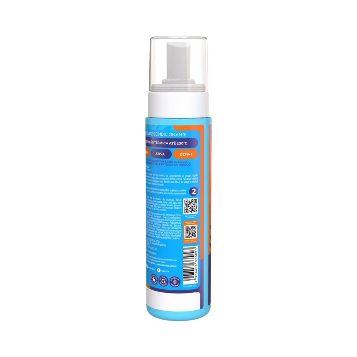 MOUSSE CONDICIONADOR DEFINICAO NATURAL SALON LINE 240ML