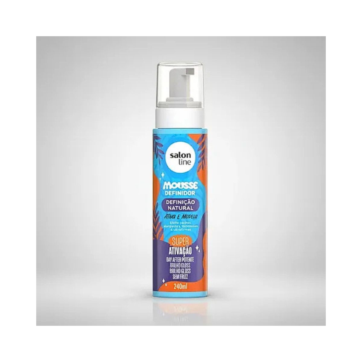 MOUSSE CONDICIONADOR DEFINICAO NATURAL SALON LINE 240ML