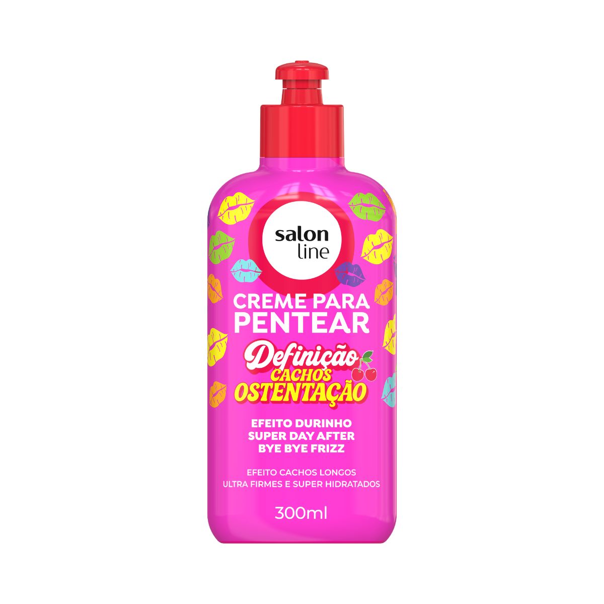 CREME PENTEAR CONDICIONADOR DEFINICAO CACHOS OSTENTACAO SALON LINE 300ML