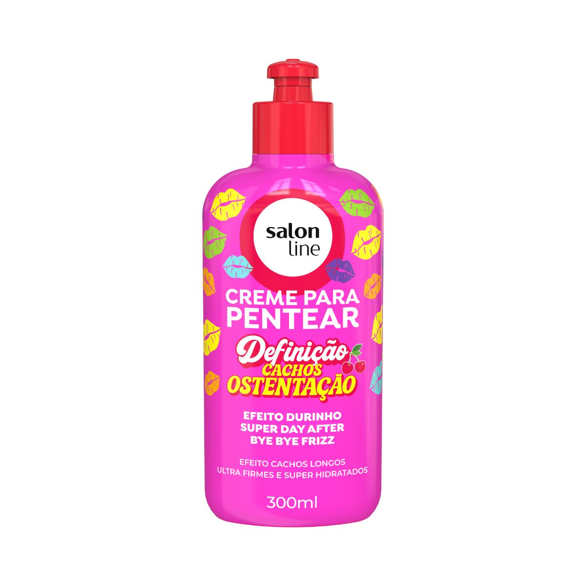 CREME PENTEAR CONDICIONADOR DEFINICAO CACHOS OSTENTACAO SALON LINE 300ML