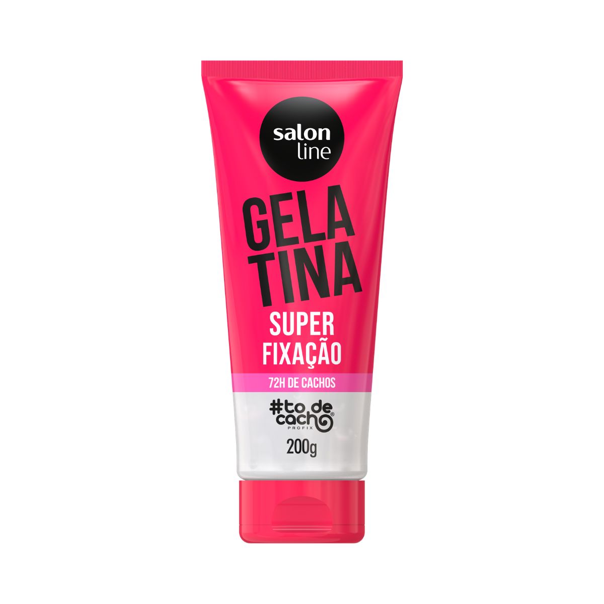 GELATINA CONDICIONADOR #TODECACHO SUPER FIXACAO SALON LINE 200GR