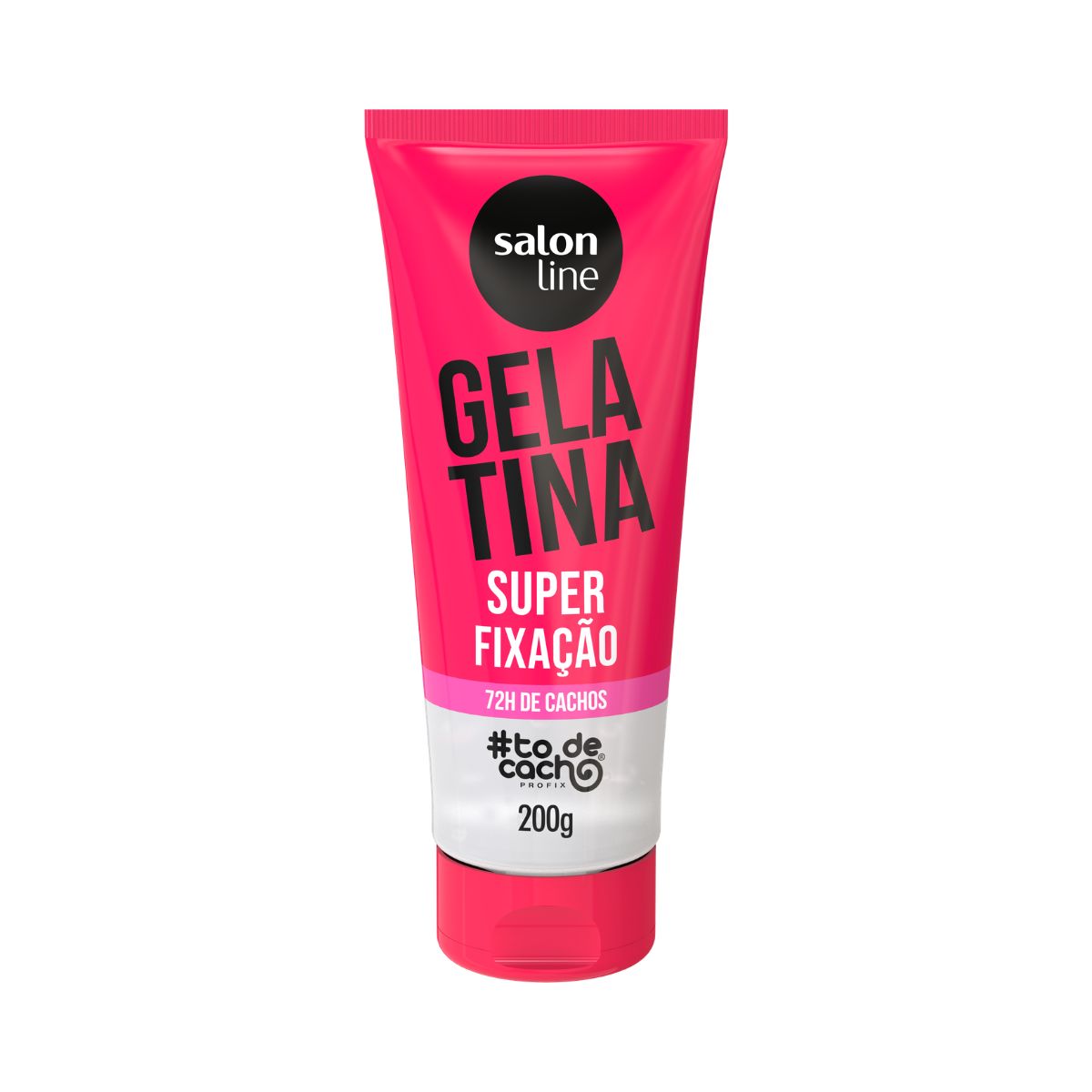 GELATINA CONDICIONADOR #TODECACHO SUPER FIXACAO SALON LINE 200GR