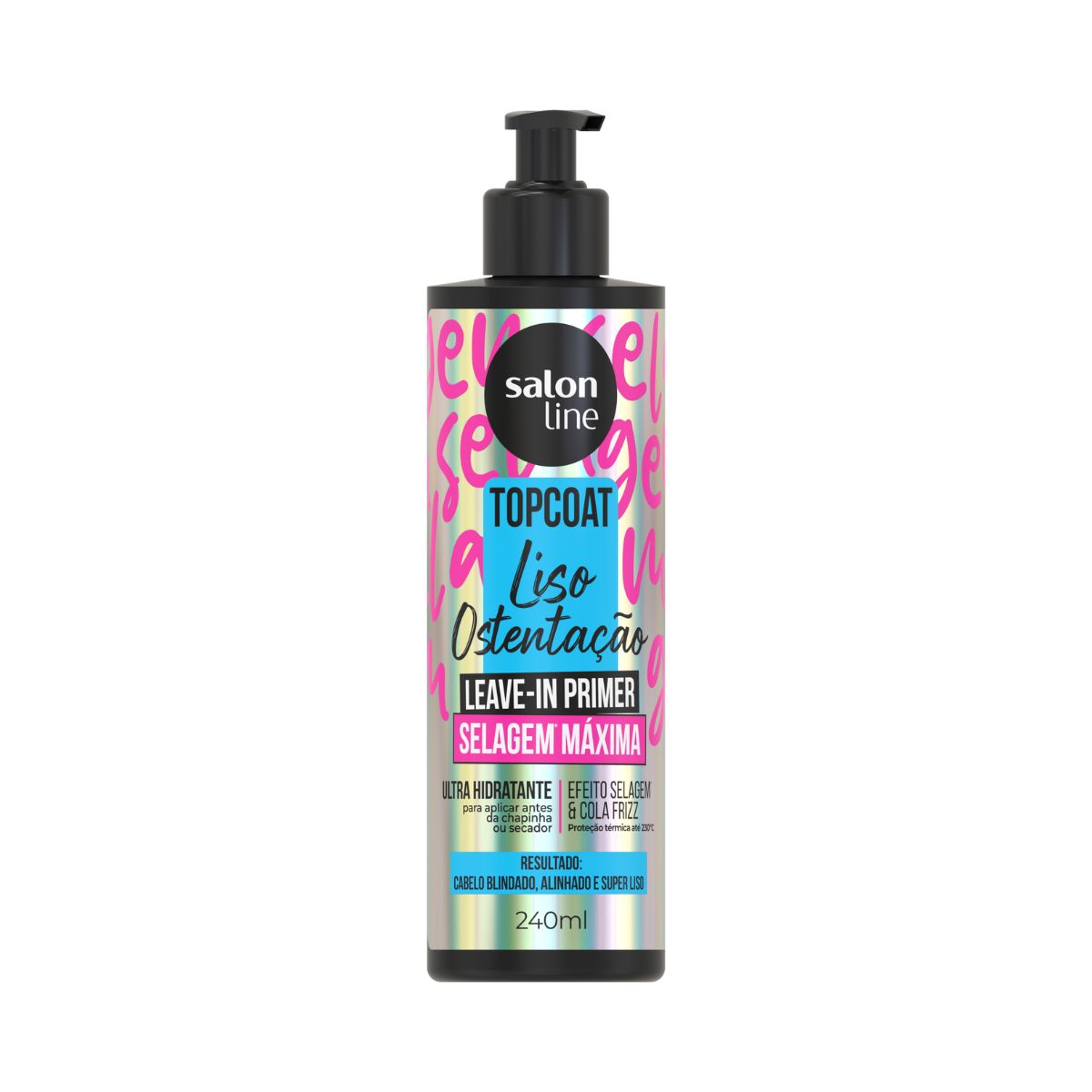 LEAVE-IN PRIMER CONDICIONADOR LISO OSTENTACAO MEU LISO SALON LINE 240ML